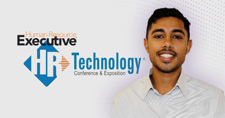 Human Resources Executive HR Technology Conference & Exposition logo alongside a headshot of Akhil Chauhan