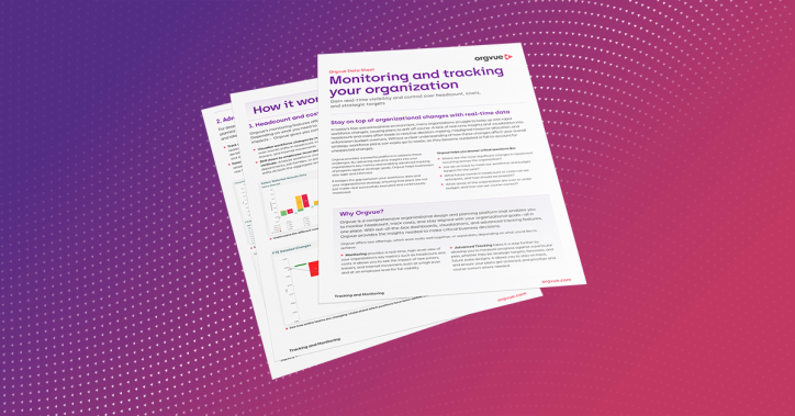 Monitoring and tracking your organization